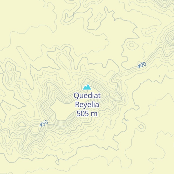 Map of Quediat Reyelia