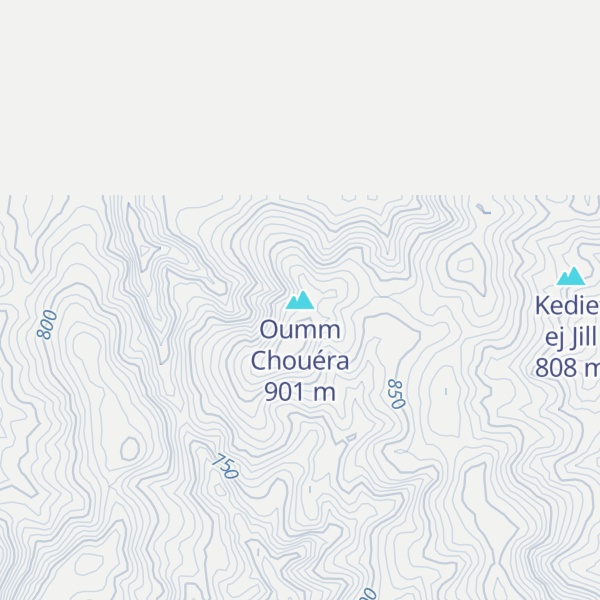 Map of Oumm Chouéra