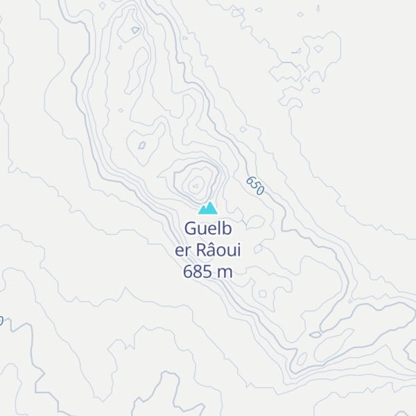 Map of Guelb er Râoui