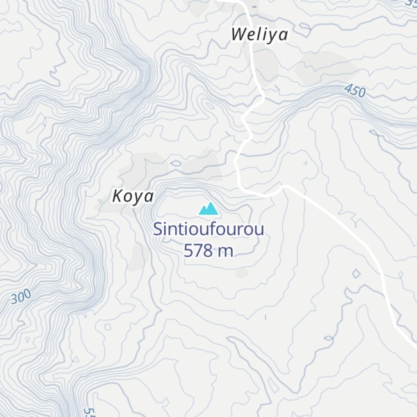 Map of Sintioufourou