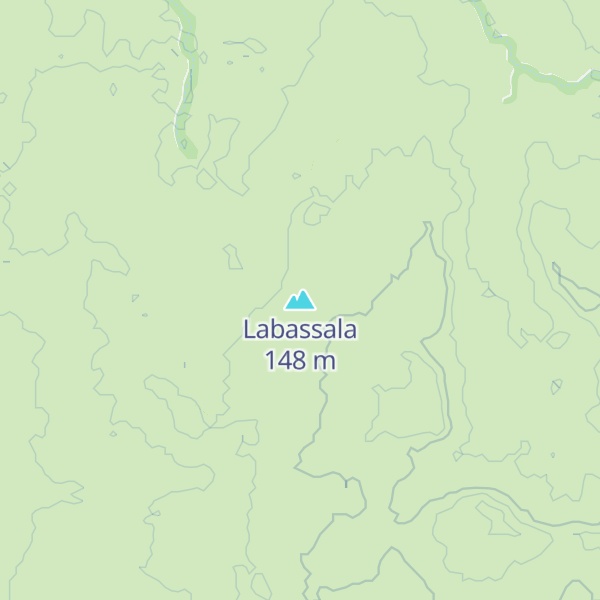 Map of Labassala