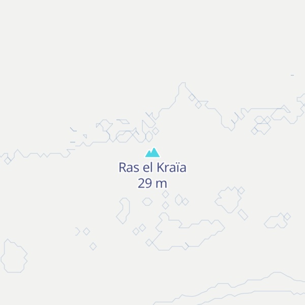 Map of Ras el Kraïa