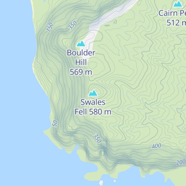 Map of Swales Fell