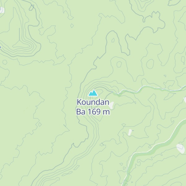 Map of Koundan Ba