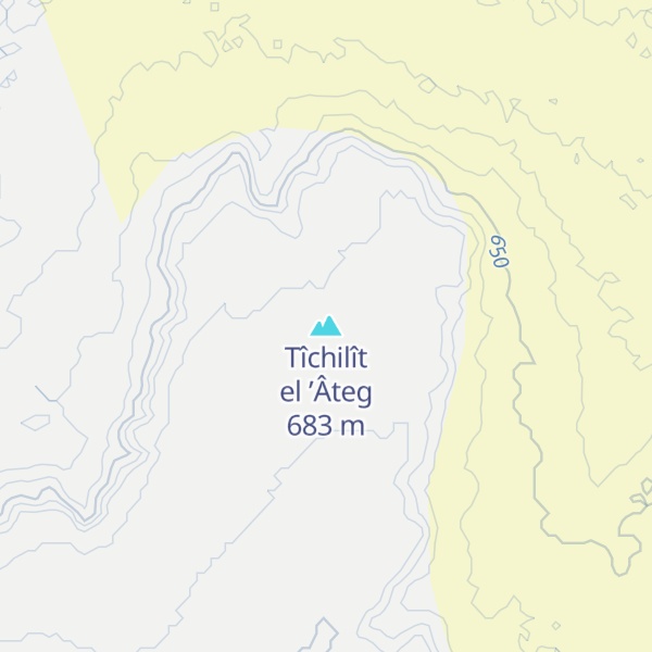 Map of Tîchilît el ’Âteg