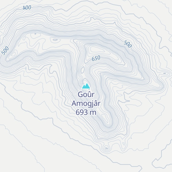 Map of Goûr Amogjâr