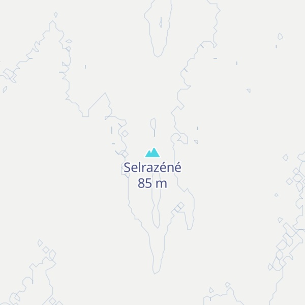 Map of Selrazéné