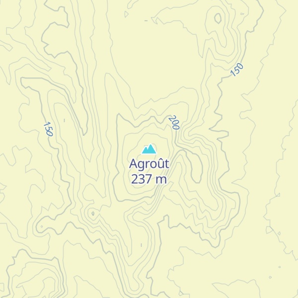 Map of Agroût