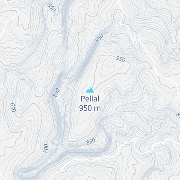 Map of Pellal