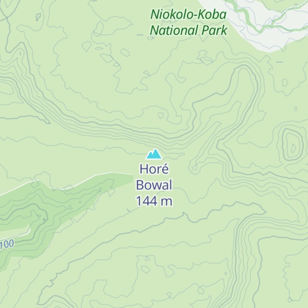 Map of Horé Bowal