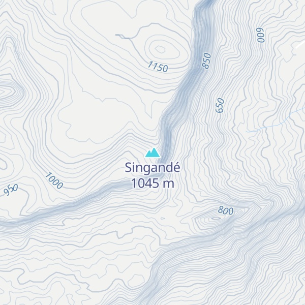 Map of Singandé