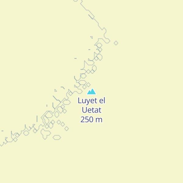 Map of Luyet el Uetat