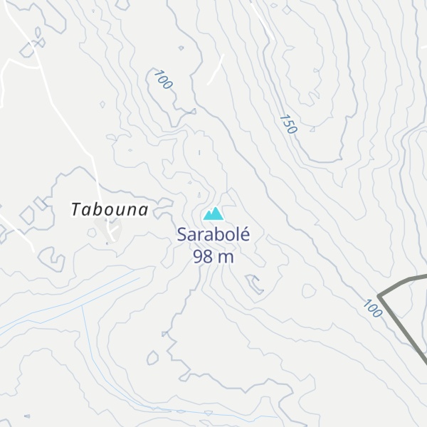 Map of Sarabolé