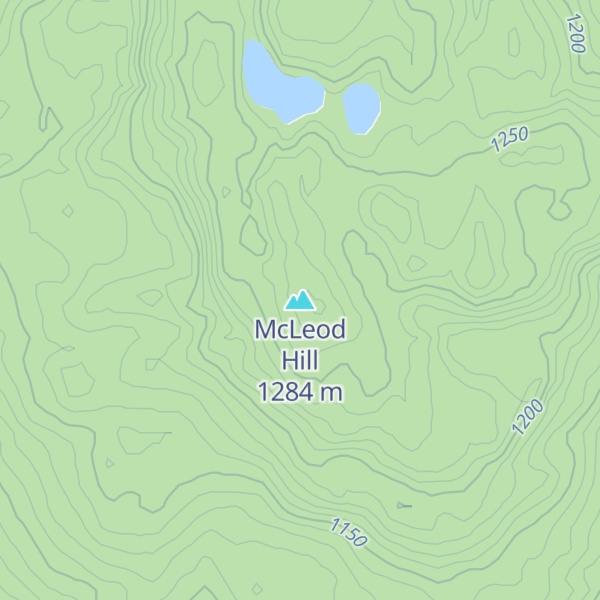 Map of McLeod Hill