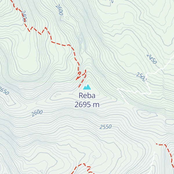 Map of Reba