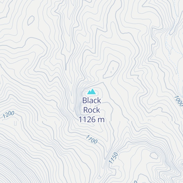 Map of Black Rock