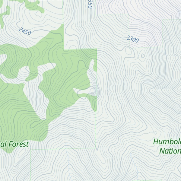 Map of Verdi Peak