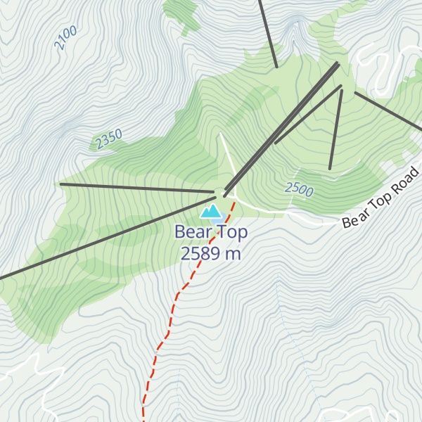 Map of Bear Top
