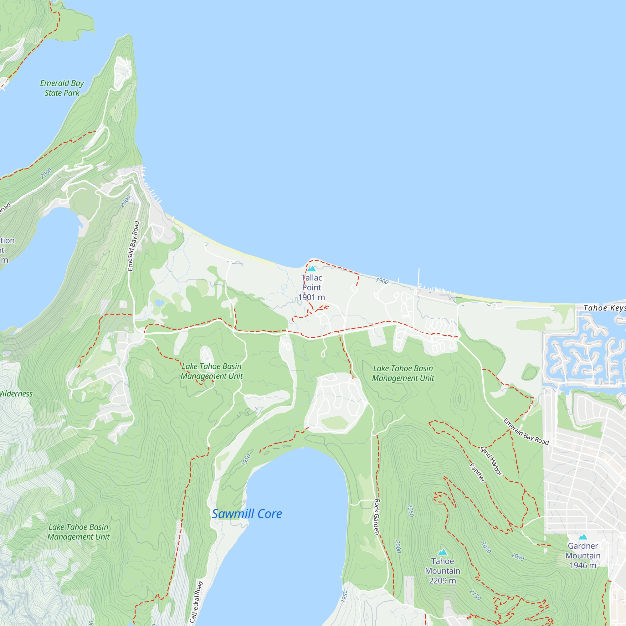 Taylor Creek Visitor Center map