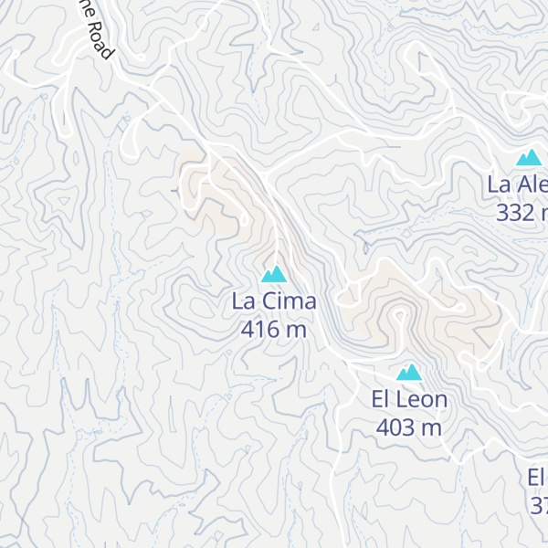 Map of La Cima