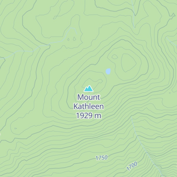 Map of Mount Kathleen