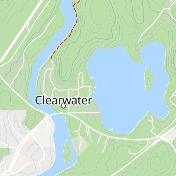 Map of Dutch Lake Resort Office