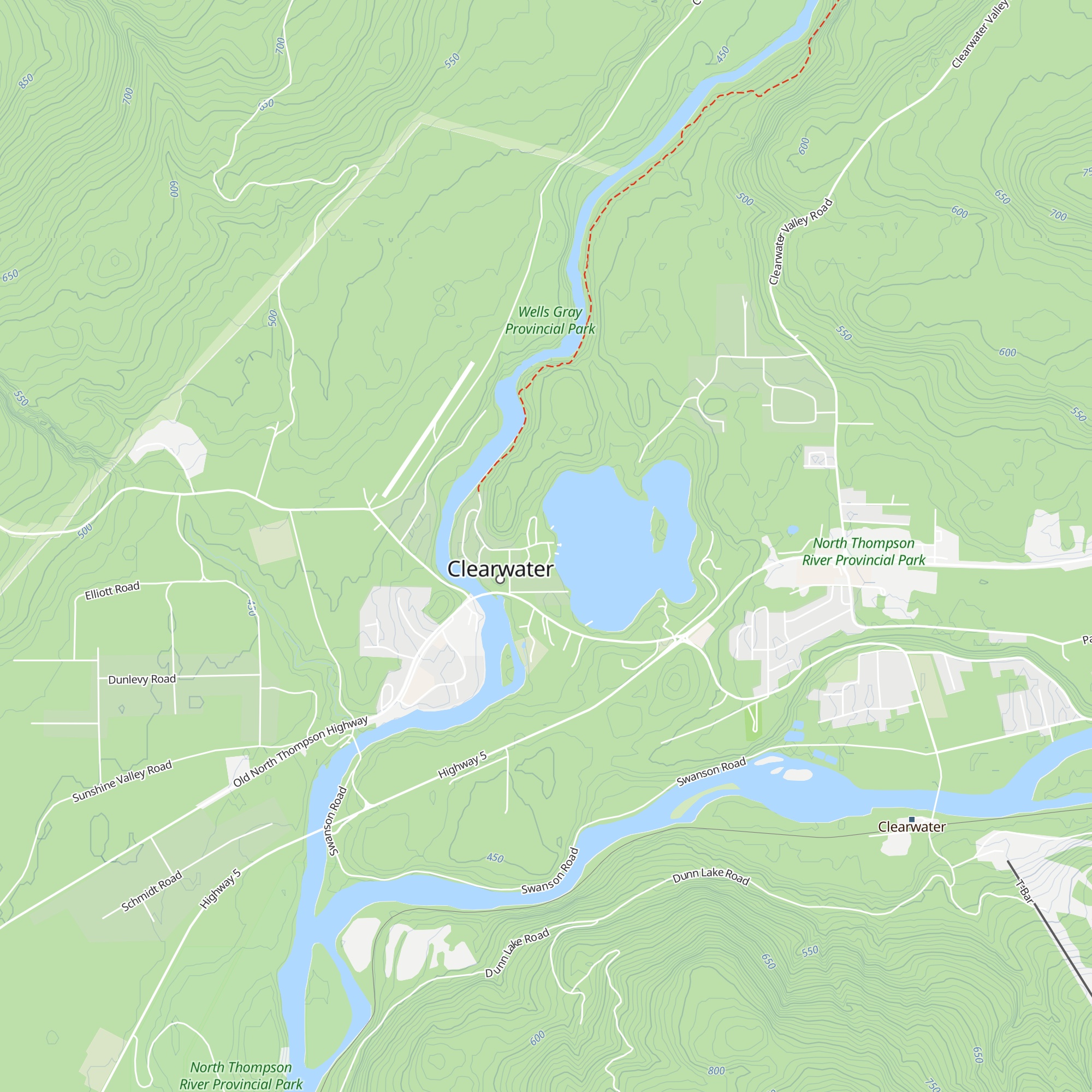 Dutch Lake Resort Office map