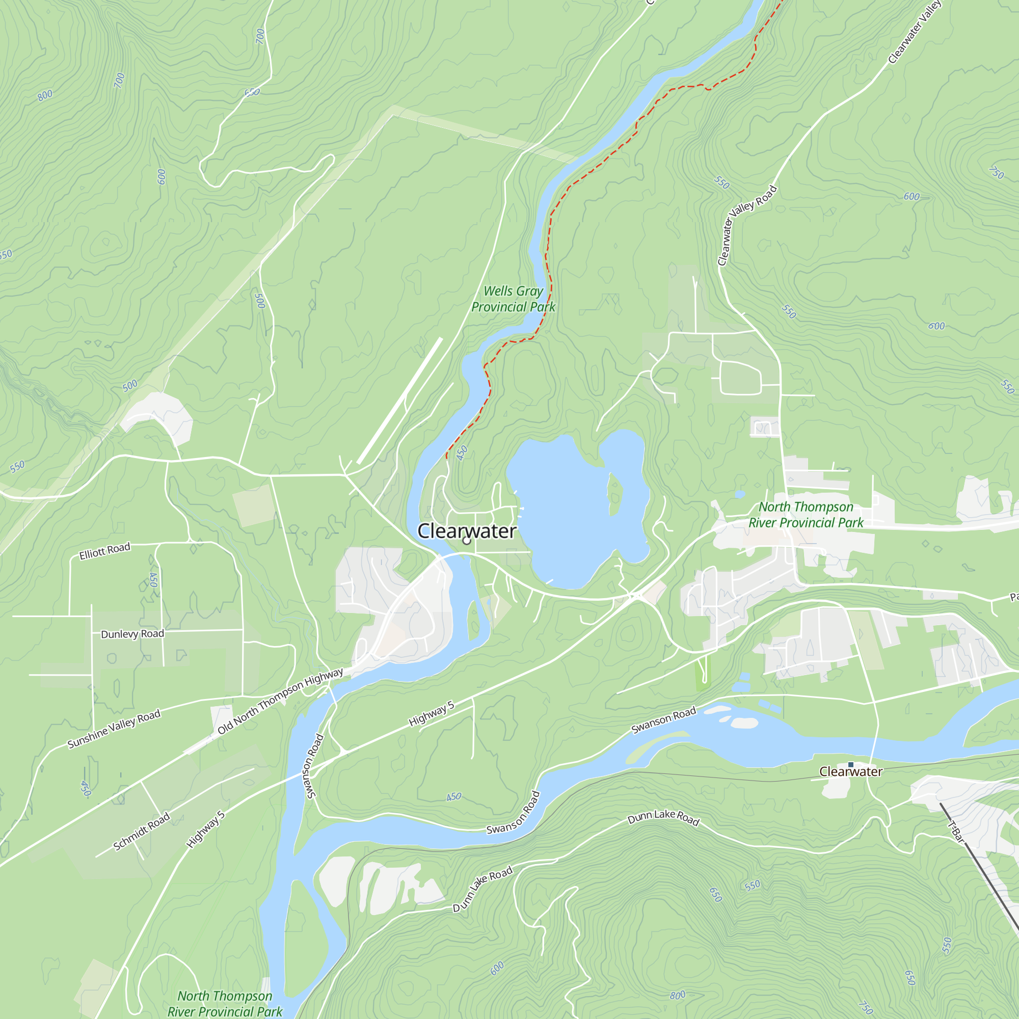 Dutch Lake Resort Office map