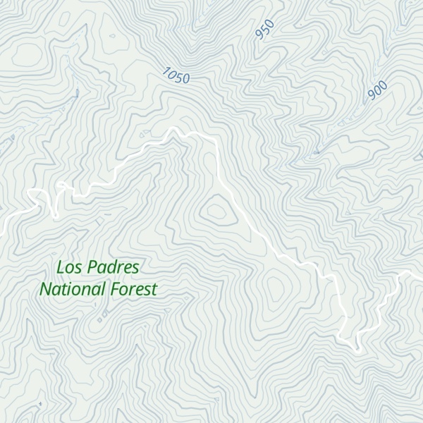 Map of Treplett Mountain