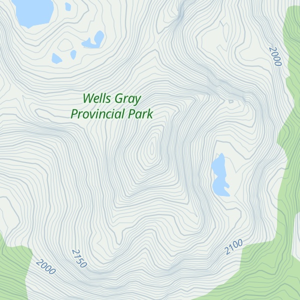 Map of Azure Mountain