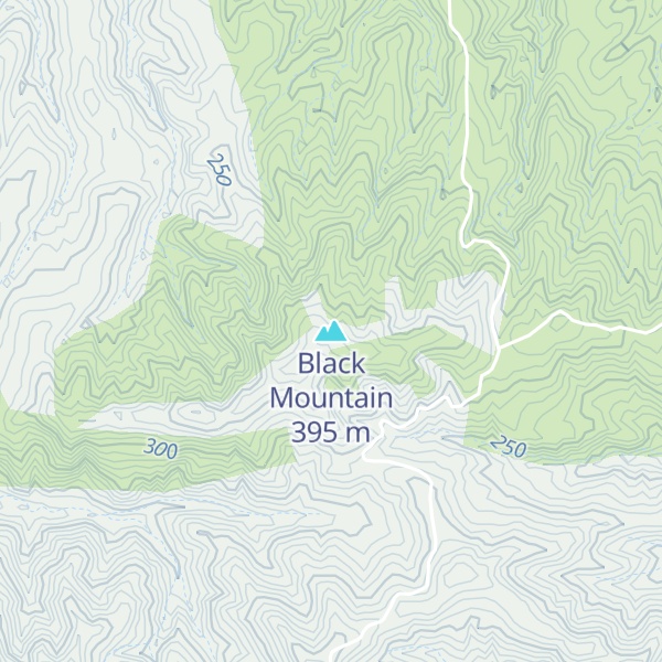Map of Black Mountain