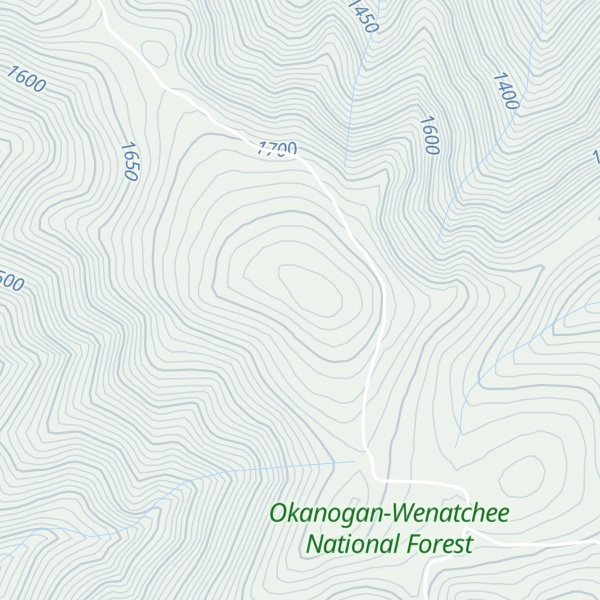 Map of Cooper Mountain
