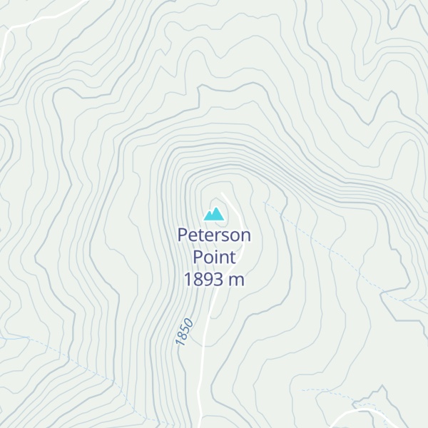 Map of Peterson Point