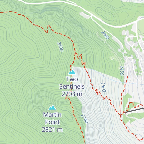 Map of Two Sentinels