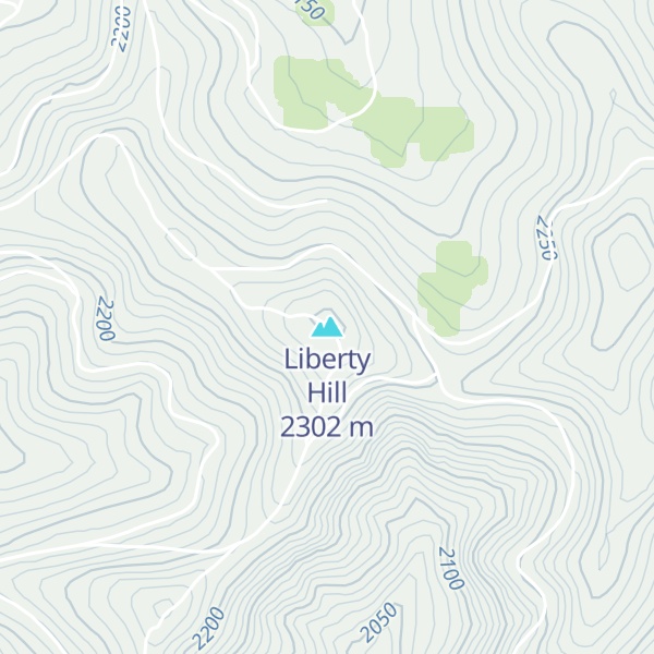 Map of Liberty Hill