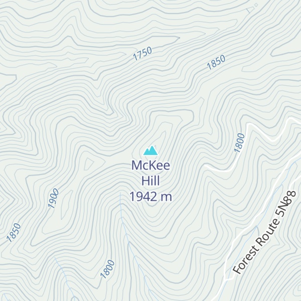 Map of McKee Hill