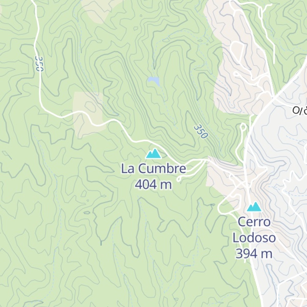 Map of La Cumbre