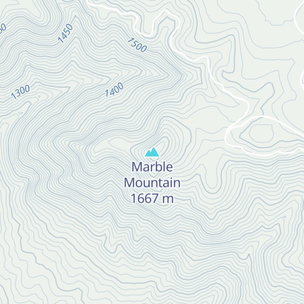 Map of Marble Mountain