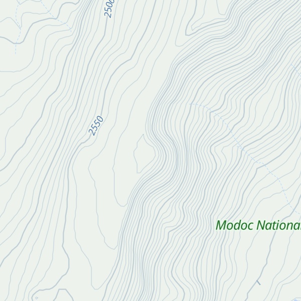 Map of Red Rock Mountain