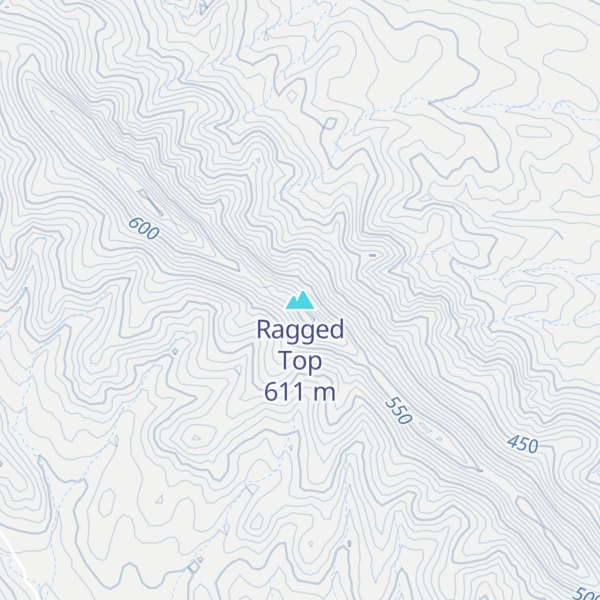 Map of Ragged Top