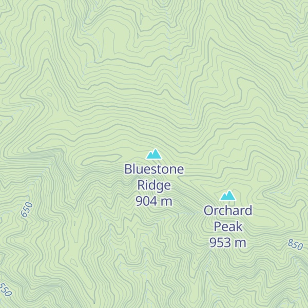 Map of Bluestone Ridge