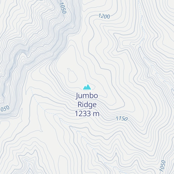 Map of Jumbo Ridge
