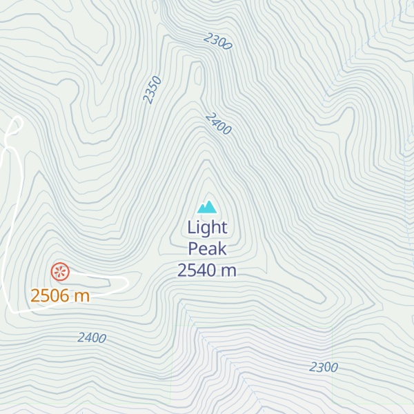 Map of Light Peak