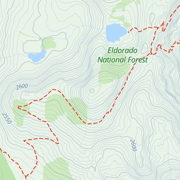 Map of Phipps Peak