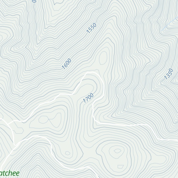 Map of Douglas Ingram Ridge
