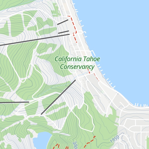 Map of The South Lodge