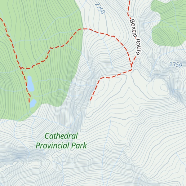 Map of The Boxcar