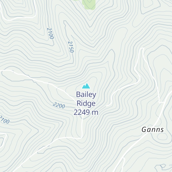 Map of Bailey Ridge