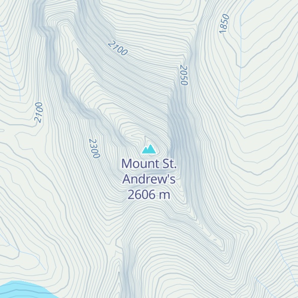 Map of Mount St. Andrew's