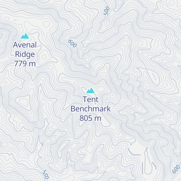 Map of Tent Benchmark